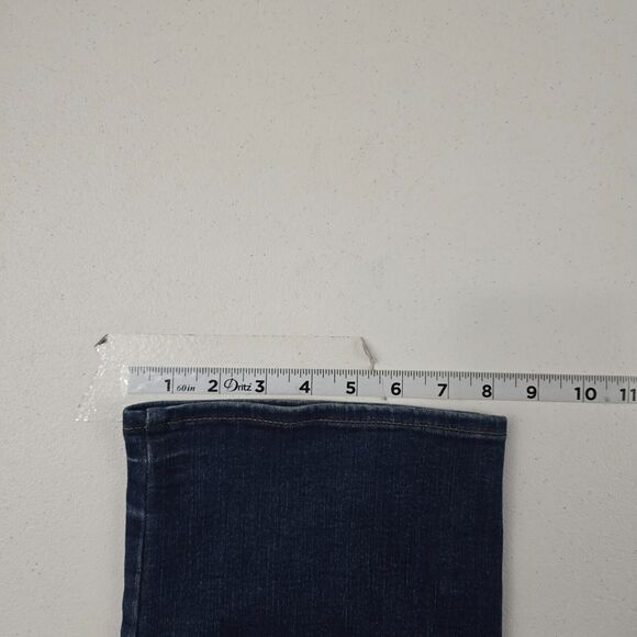 Express Modern Straight Super High Rise Ultra Hyper Jeans womens M 6/8/10 4061 - Picture 8 of 13